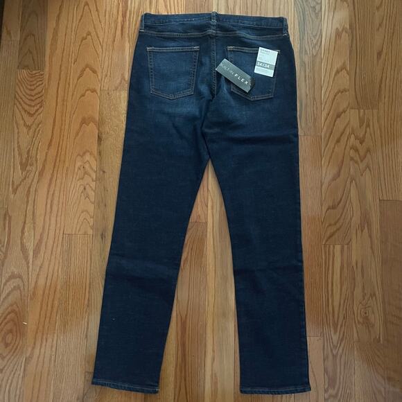 Old Navy Slim Straight Denim Jeans Mens 34x32 Blue Casual Basic Minimalist - Picture 2 of 9